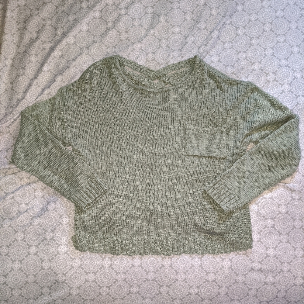Crop sweater